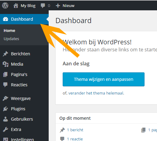 Wordpress handleiding vimexx 4