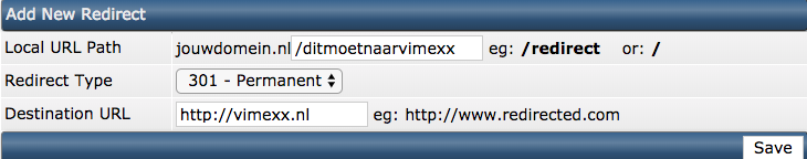 Redirect