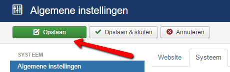 opslaan