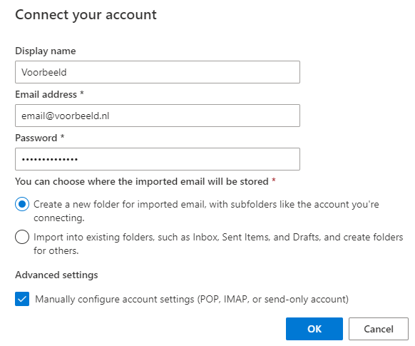 Manually Configure