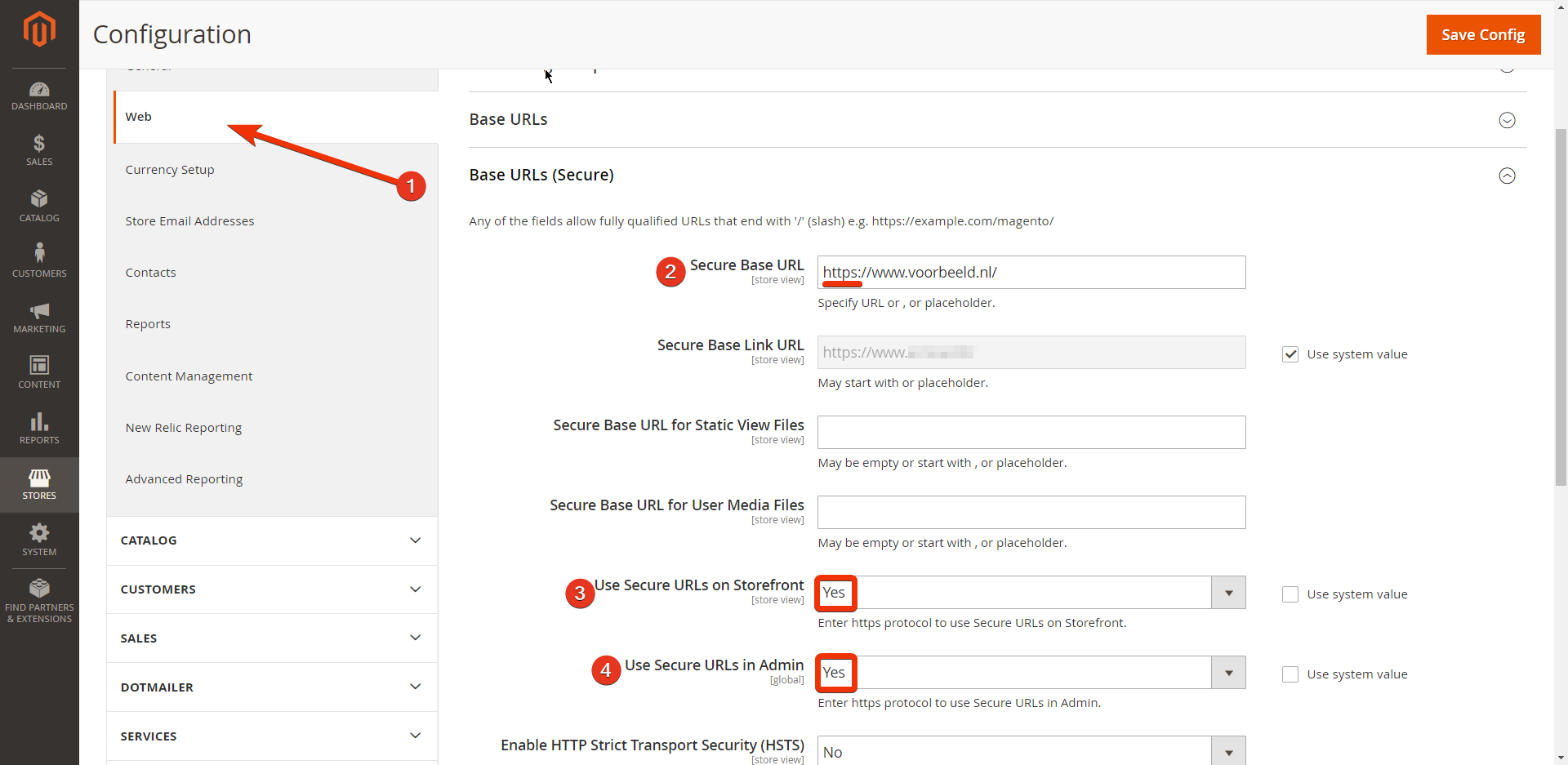 Magento Secure URL