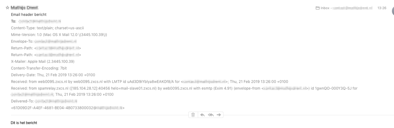 mac mail headers