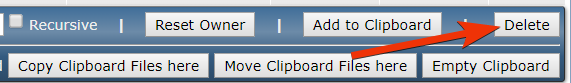 delete
