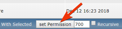 permissions 700