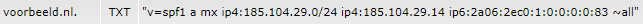 SPF record