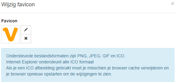 Favicon upload mijn websitemaker