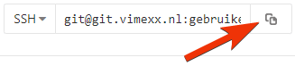 Git SSH link