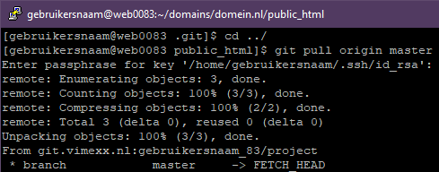 Git pull