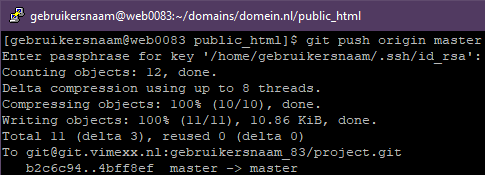 Git push